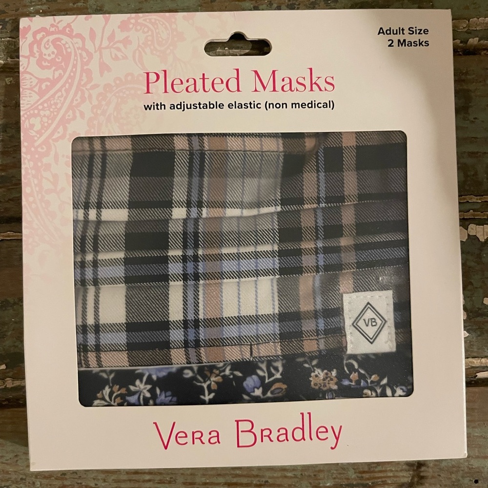 Vera Bradley Pleated Masks